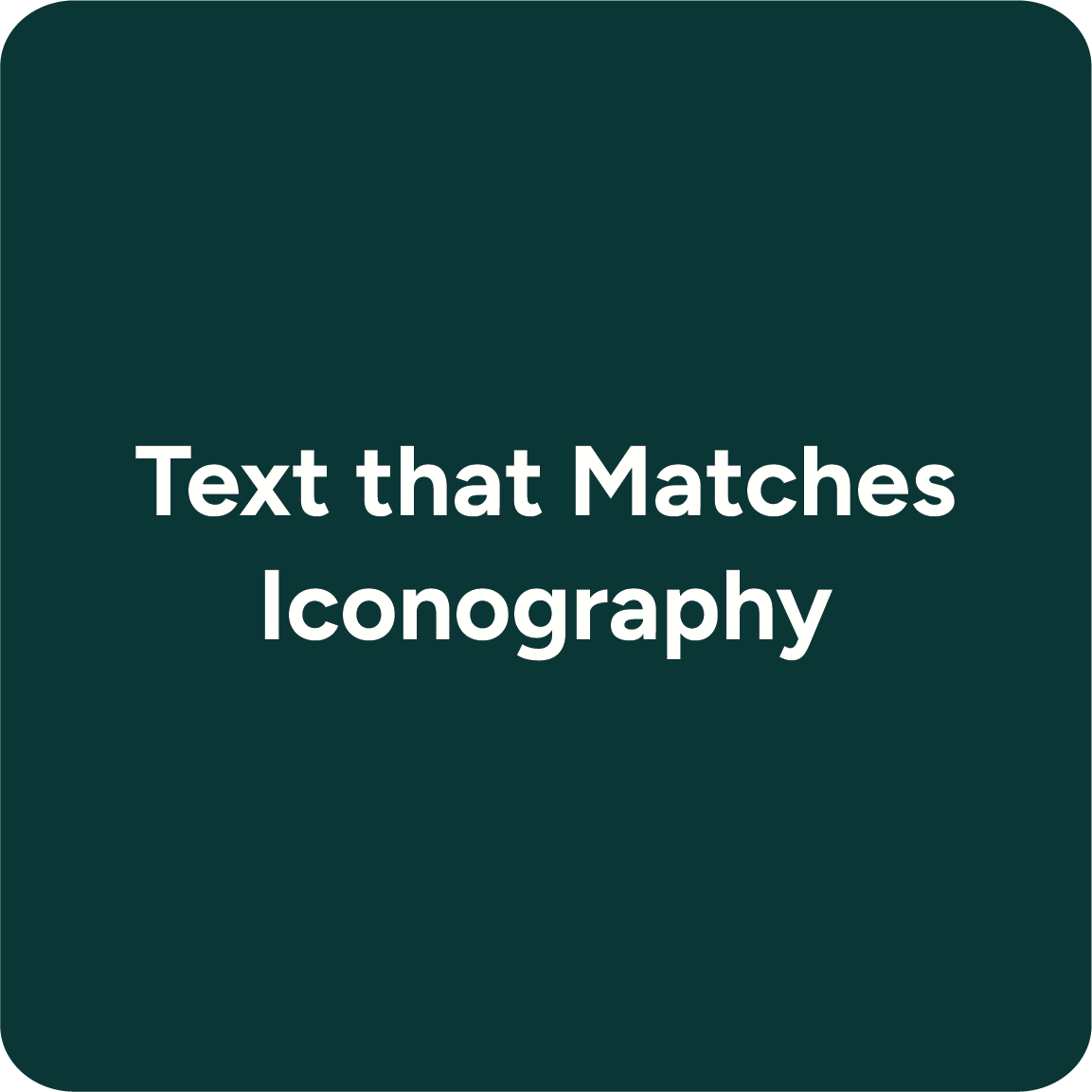 image with text displaying needs of users